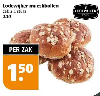 Poiesz Lodewijker mueslibollen aanbieding