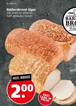 Poiesz Bakkersbrood tijger aanbieding