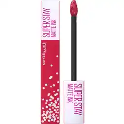 Kruidvat Maybelline New York SuperStay Matte Ink Birthday Collection 390 Life of the Party Lippenstift aanbieding
