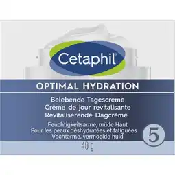 Trekpleister Cetaphil Optimal Hydration Revitaliserende Dagcrème aanbieding