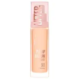 Kruidvat Maybelline New York Lifter Plump & Glow 90 Foundation aanbieding