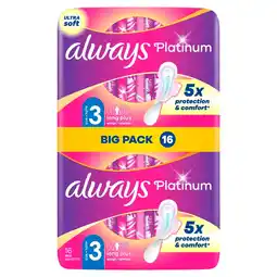 Kruidvat Always Platinum Day&Night Maandverband aanbieding