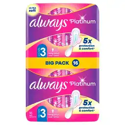 Kruidvat Always Platinum Day&Night Maandverband aanbieding