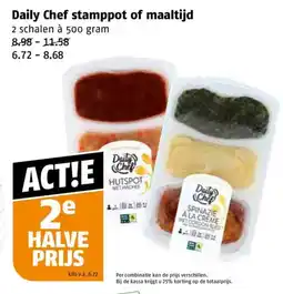 Poiesz Daily Chef stamppot of maaltijd aanbieding