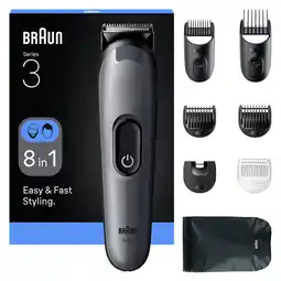 Kruidvat Braun Series 3 MGK3540 8-in-1 Verzorgingsset aanbieding