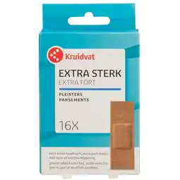 Kruidvat Kruidvat Extra Sterk Pleisters aanbieding