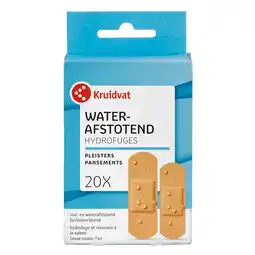 Kruidvat Kruidvat Waterbestendige Pleisterstrips aanbieding