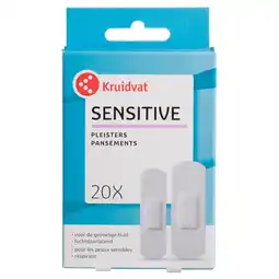 Kruidvat Kruidvat Sensitive Pleisters aanbieding