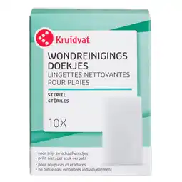 Kruidvat Kruidvat Wondreinigingsdoekjes aanbieding