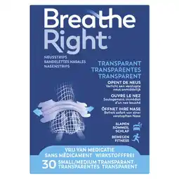 Kruidvat Breathe Right Gevoelige Huid Neusstrips aanbieding