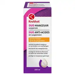 Kruidvat Kruidvat Duo Maagzuur Suspensie aanbieding