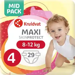Kruidvat Kruidvat Maxi Maat 4 Luiers Midpack aanbieding