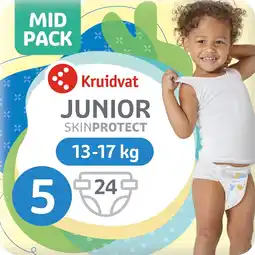 Kruidvat Kruidvat Junior Maat 5 Luiers Midpack aanbieding