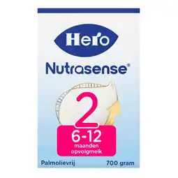 Kruidvat Hero 6+M Nutrasense Classic 2 Opvolgmelk aanbieding