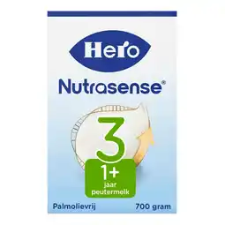 Kruidvat Hero 12+M Nutrasense Classic 3 Opvolgmelk aanbieding