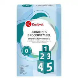 Kruidvat Kruidvat 0+M Johannesbroodpitmeel aanbieding