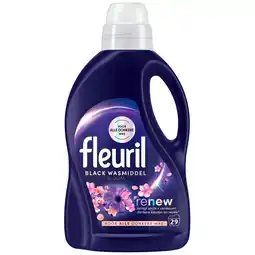 Kruidvat Fleuril Renew Black Bloom Vloeibaar Wasmiddel aanbieding