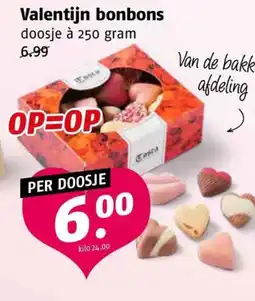 Poiesz Valentijn bonbons aanbieding