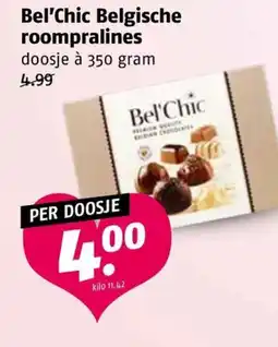 Poiesz Bel'Chic Belgische roompralines aanbieding