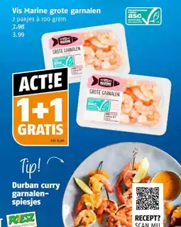 Poiesz Vis Marine grote garnalen aanbieding