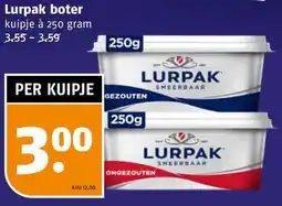 Poiesz Lurpak boter aanbieding