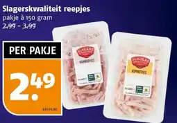 Poiesz Slagerskwaliteit reepjes aanbieding