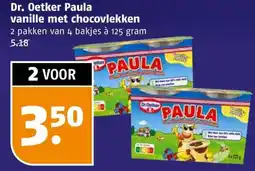 Poiesz Dr. Oetker Paula vanille met chocovlekken aanbieding