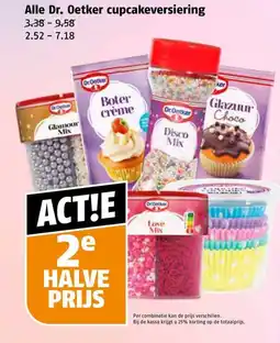 Poiesz Alle Dr. Oetker cupcakeversiering aanbieding