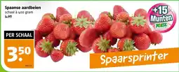 Poiesz Spaanse aardbeien aanbieding