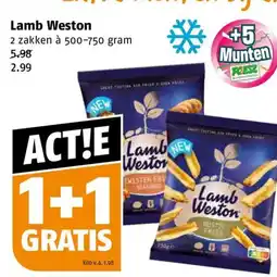 Poiesz Lamb Weston aanbieding