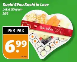 Poiesz Sushi 4You Sushi in Love aanbieding