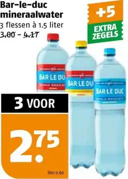 Poiesz Bar-le-duc mineraalwater aanbieding