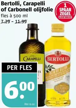 Poiesz Bertolli, Carapelli of Carbonell olijfolie aanbieding