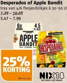 Poiesz Desperados of Apple Bandit aanbieding