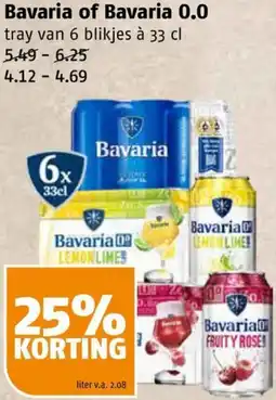 Poiesz Bavaria of Bavaria 0,0 aanbieding
