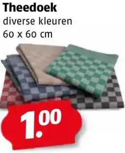 Poiesz Theedoek aanbieding