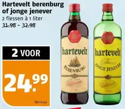 Poiesz Hartevelt berenburg of jonge jenever aanbieding