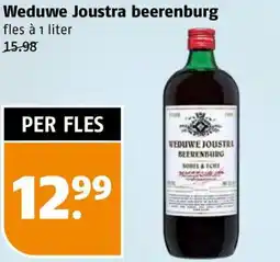 Poiesz Weduwe Joustra beerenburg aanbieding