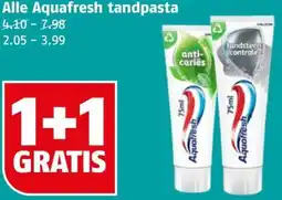 Poiesz Alle Aquafresh tandpasta aanbieding