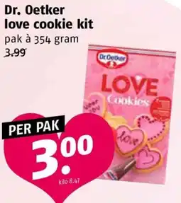Poiesz Dr. Oetker love cookie kit aanbieding
