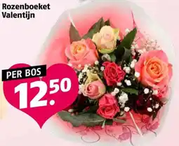 Poiesz Rozenboeket Valentijn aanbieding