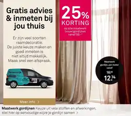 Karwei Maatwerk gordijnen aanbieding