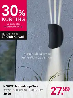 Karwei KARWEI buitenlamp Cleo aanbieding