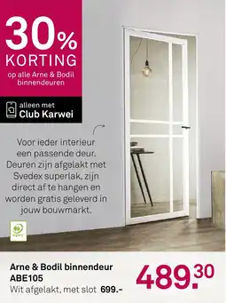 Karwei Arne & Bodil binnendeur ABE105 aanbieding