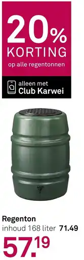 Karwei Regenton aanbieding