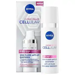Trekpleister NIVEA Cellular Expert Filler Anti-Uv Daily Fluid aanbieding