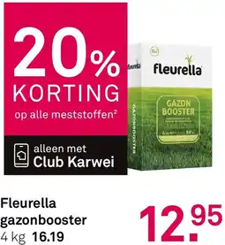 Karwei Fleurella gazonbooster aanbieding