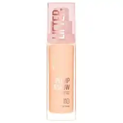 Trekpleister Maybelline New York Lifter Plump & Glow 110 Foundation aanbieding