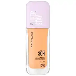 Trekpleister Maybelline New York Superstay 128 Lumi Matte Foundation aanbieding