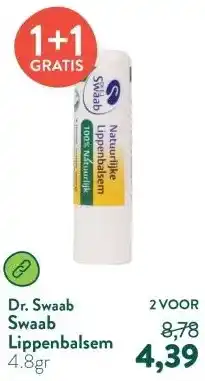 Holland & Barrett Swaab Lippenbalsem aanbieding